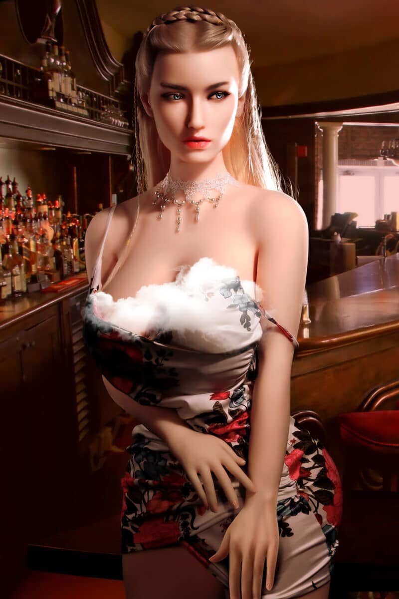Ridmii Alisa Unique Design Silicone Head TPE Body Lifelike White Skin Sex Doll BBW Big Breast Adult Dolls