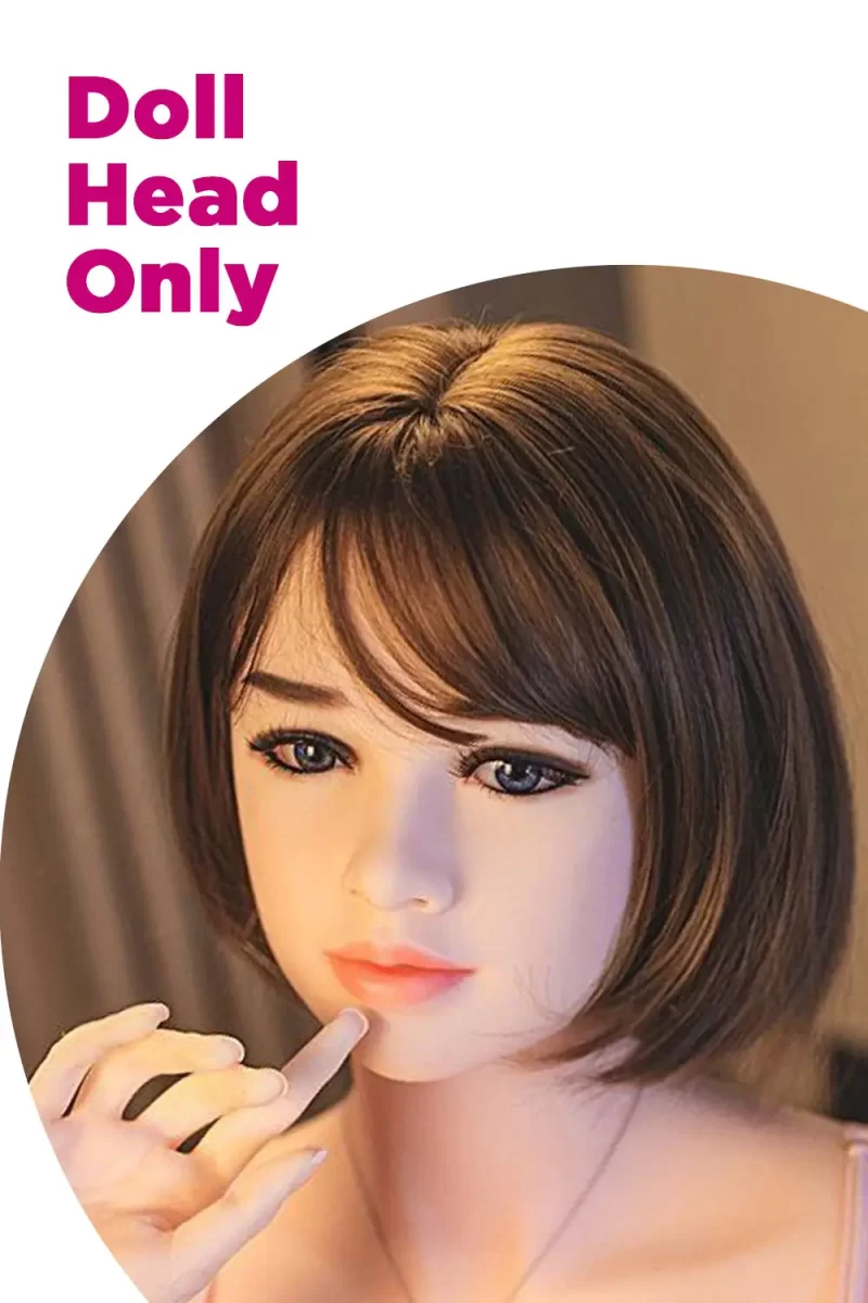 realistic love doll head cheap for sale