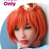 sex doll head hot for sale