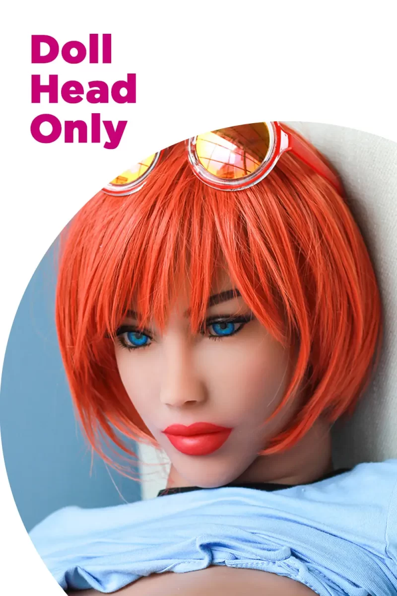 sex doll head hot for sale