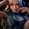 Marjorie 160cm/5ft25 Real Life AI Robot Blonde Lady Speaking Custom Sex Doll