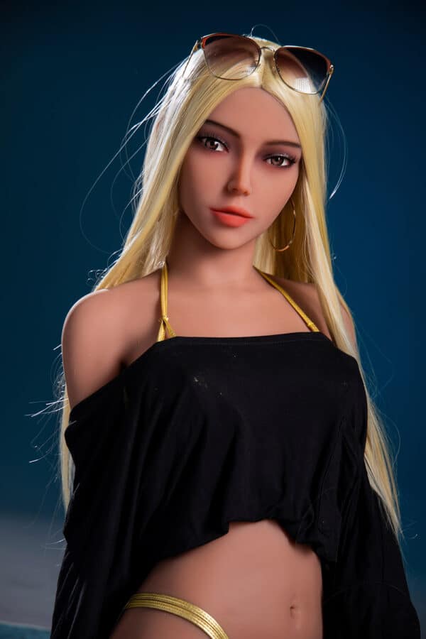 Straight Hair Blonde Adult Love Doll