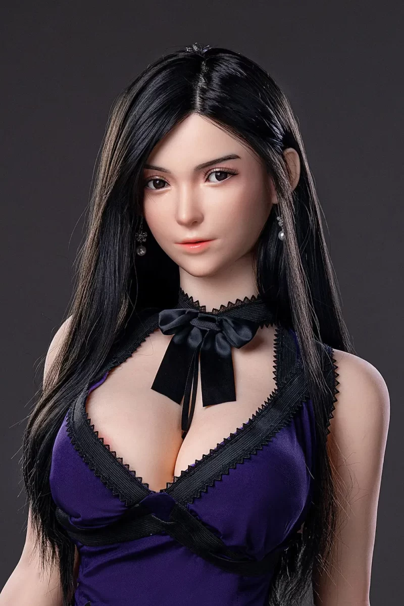 realistic tifa sex doll silicone head only