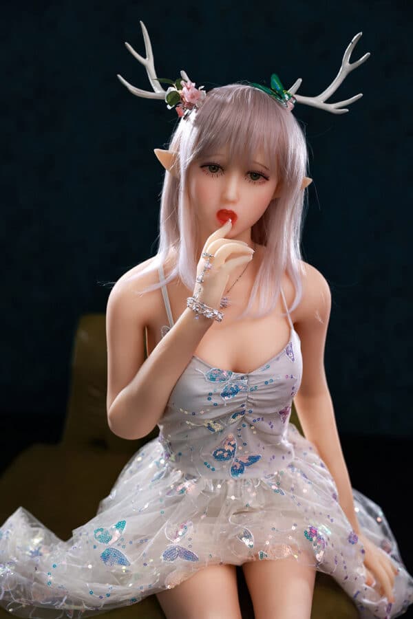 cute elf sex doll with antlers