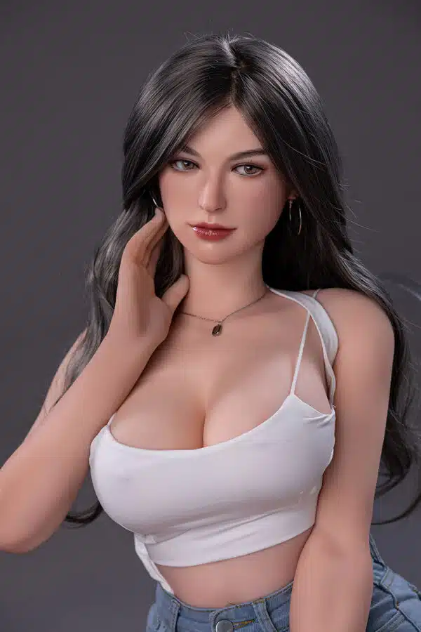 RIDMII Karyn Adult Dolls Silicone Head TPE Body Sex Doll Big Boobs