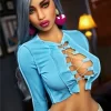 charming lady realistic sex doll BBW