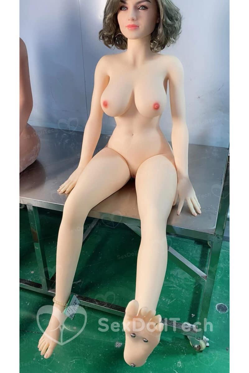 US Stock - Krista 163cm/5ft34 Hyper Realistic Silicone Head TPE Body Milf Sex Doll - Image 25