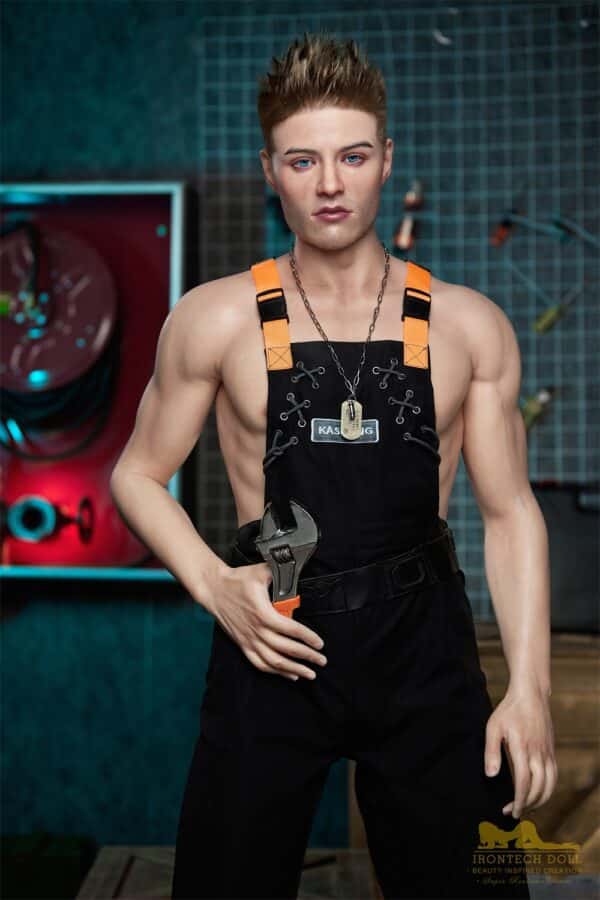 RIDMII Ircontech Ryan 176cm M4 Head Full Silicone Realistic Fullsize Workers Male Love Sex Doll