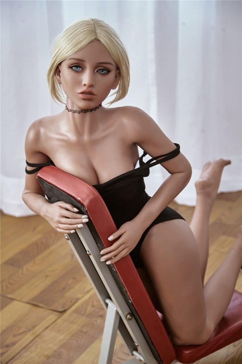 US Stock - Irontechdoll Victoria Plus 150cm/4ft92 #50 Head Small Boobs TPE Adult Sex Doll Gymnast Style - Image 8