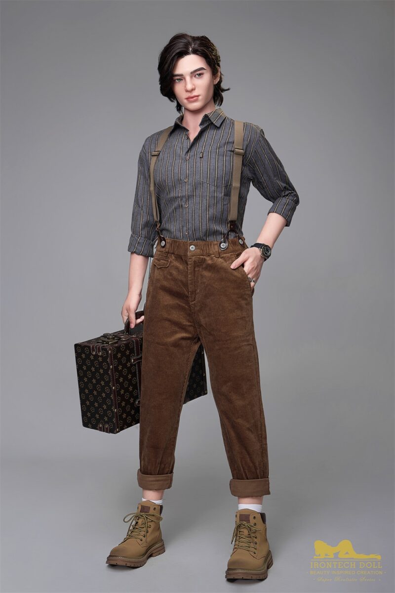 Irontech Lucas 170cm/5ft58 M9 Head Full Silicone Realistic Love Doll Young Boy Male Sex Doll - Image 3