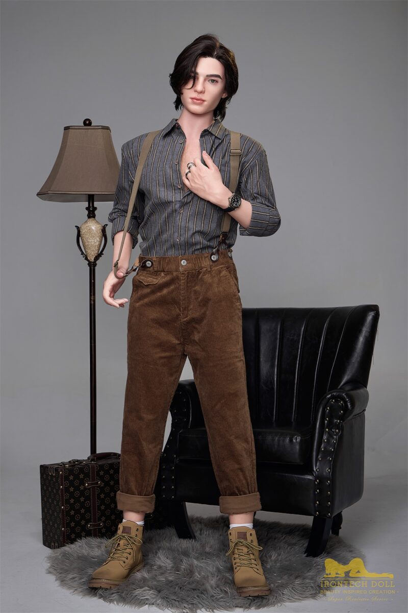 Irontech Lucas 170cm/5ft58 M9 Head Full Silicone Realistic Love Doll Young Boy Male Sex Doll - Image 6