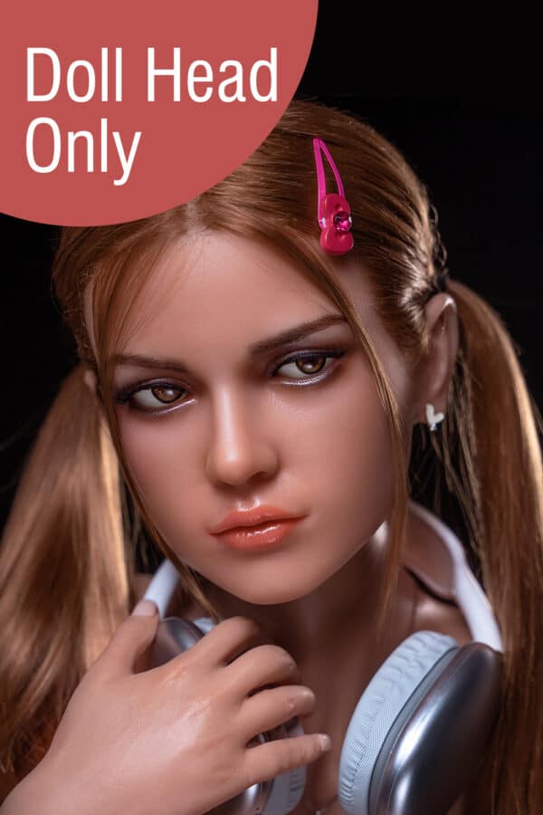 RIDMII #M6 Head Gina Silicone Oral Sex Lifelike Love Doll Head Only