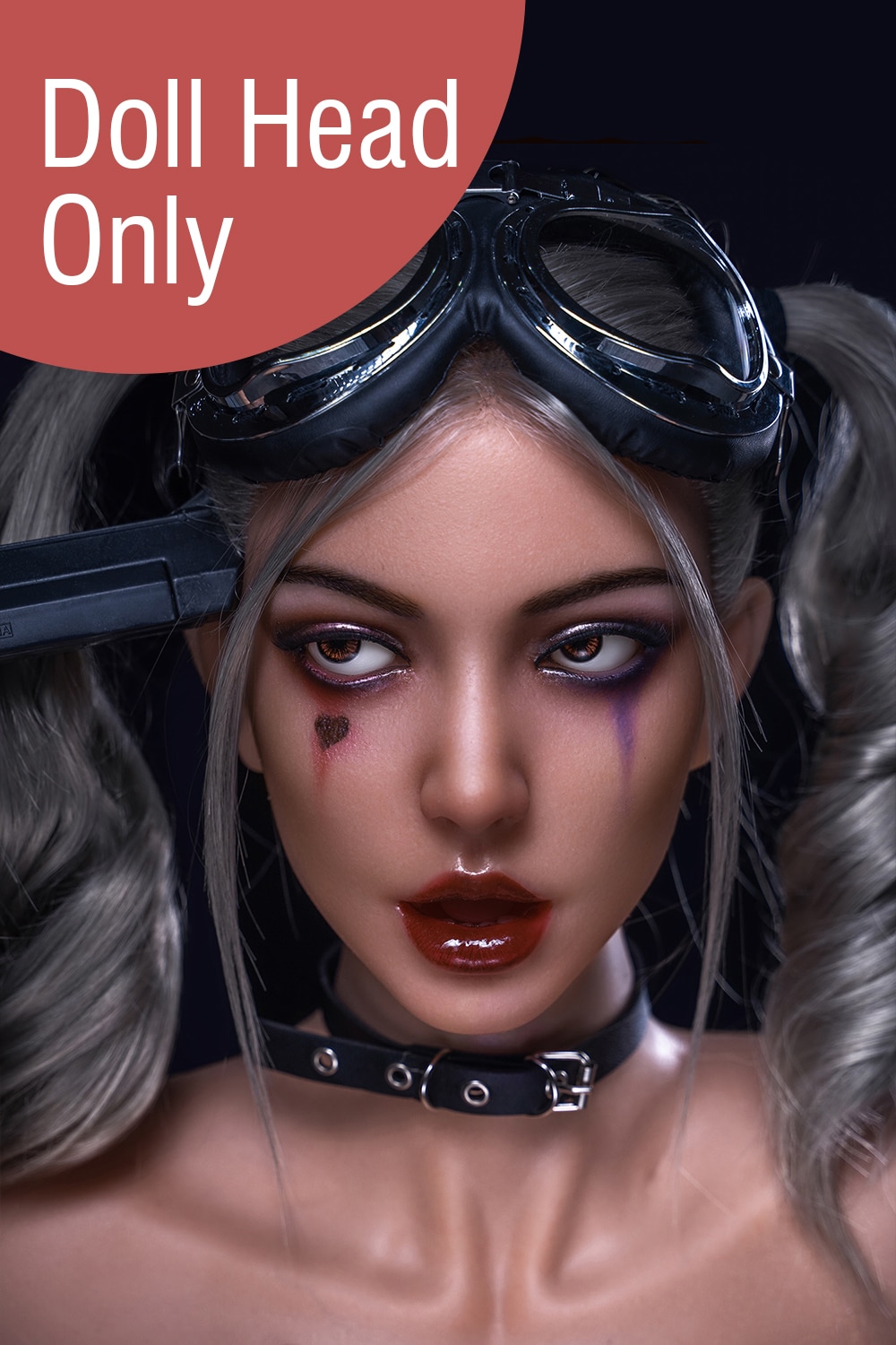 M7 Harley Head Silicone Oral Sex Adult Love Doll Head Only