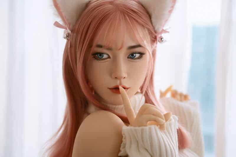 EU Stock - Flonnie 160cm/5ft25  #310 Silicone Head TPE Body Realistic Cute Adult Sex Doll - Image 22