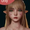 RIDMII #M8 Head Silicone Oral Sex ELF Lifelike Adult Sex Doll Head Only