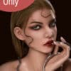 RIDMII #M4 Gill Head Silicone Blonde Hair Blowjob Adult Sex Doll Head Only