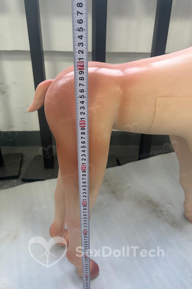 RIDMII Ashkii 150cm/4ft92 Unique Design Full Silicone Young Girl Head Horse Body Real Life Action Figure - Image 11