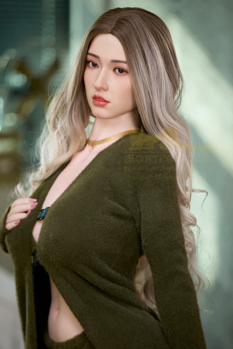 Irontechdoll Maridel 159cm S7 Full Silicone Sex Doll Curvy Big Boobs Adult Love Doll