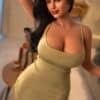 US Stock RIDMII Janille 162cm #125 Silicone Head TPE Body Big Boobs Lifelike Female MILF Sex Doll