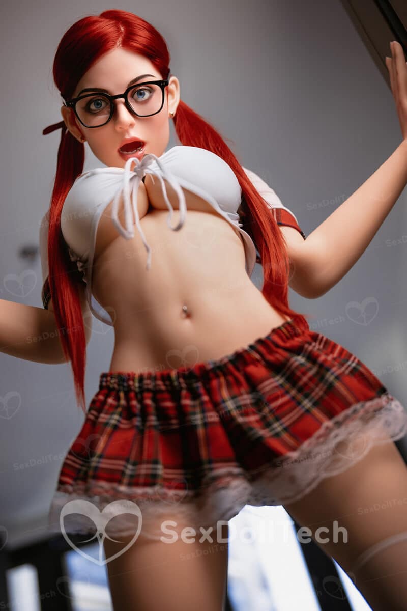 US Stock - RIDMII Unique Design Janice 160cm/5ft25 M-K15 Silicone Head TPE Body Realistic Blowjob Sex Doll Young American Adult Love Doll - Image 4