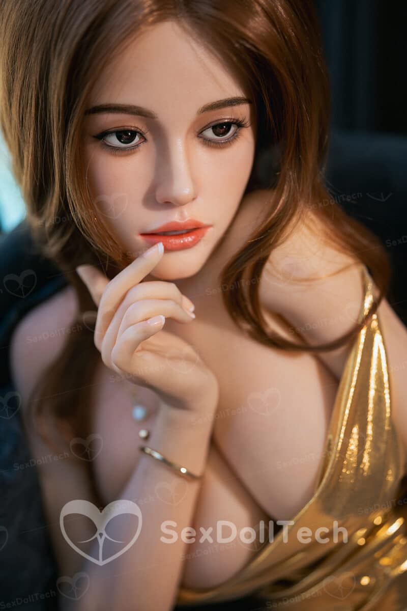 US Stock - RIDMII Unique Design Jada 164cm/5ft38 K14 Silicone Head TPE Body Blowjob Sex Doll Realistic Adult Love Doll - Image 9