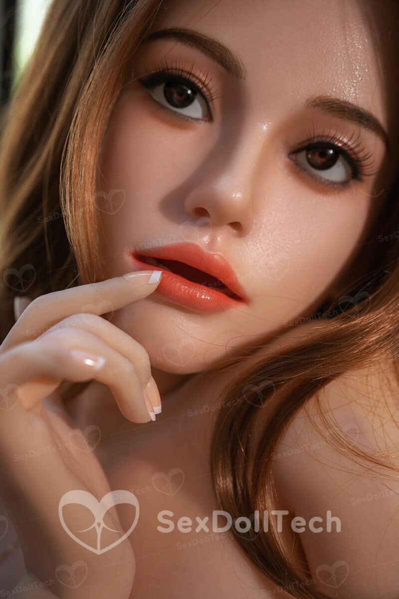 US Stock - RIDMII Unique Design Jada 164cm/5ft38 K14 Silicone Head TPE Body Blowjob Sex Doll Realistic Adult Love Doll - Image 10