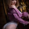 Irontechdoll Teani 169cm/5ft54 Full Silicone S39 Blonde Small Boobs Adult Sex Doll