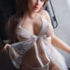 US Stock YAMIEE Akira 164cm/5ft38 K18 Small Breasts Silicone Head Love Doll TPE Body Nature Skin Sex Doll