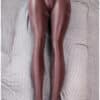 EU Stock 91cm/2ft99 Realistic Leg Sex Doll Sexy Half Body TPE Sex Doll Leg Torso Black Skin Doll Torso