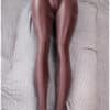 EU Stock 91cm/2ft99 Realistic Leg Sex Doll Sexy Half Body TPE Sex Doll Leg Torso Black Skin Doll Torso