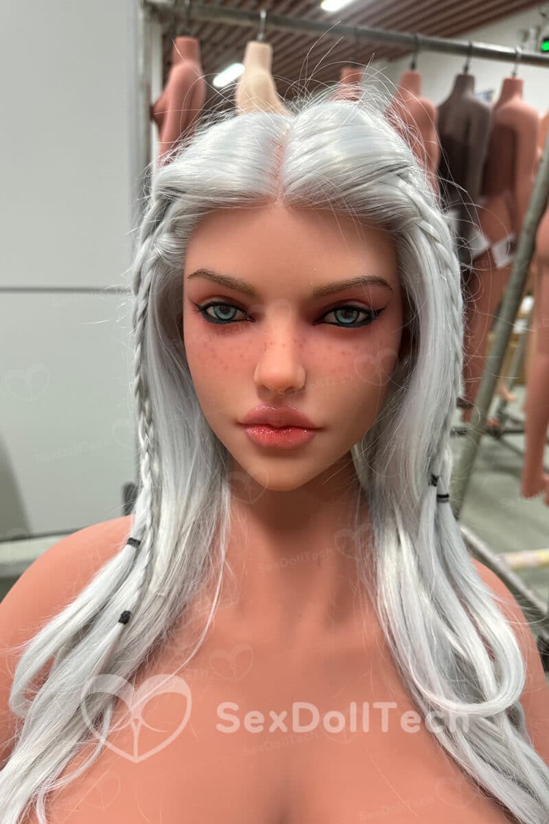 Vieva 76cm S16 Realistic Torso Sex Doll Silicone Head Big Boobs TPE Half Body Adult Sex Doll Torso - Image 14