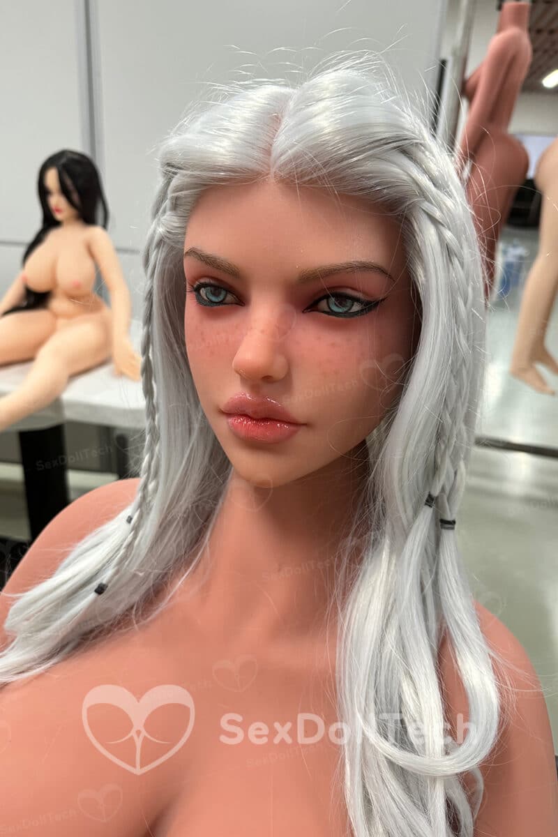Vieva 76cm S16 Realistic Torso Sex Doll Silicone Head Big Boobs TPE Half Body Adult Sex Doll Torso - Image 13