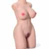 US Stock Realistic TPE Adult Half Body Sex Doll Torso With Big Breasts For Men