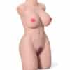 US Stock Realistic TPE Adult Half Body Sex Doll Torso With Big Breasts For Men