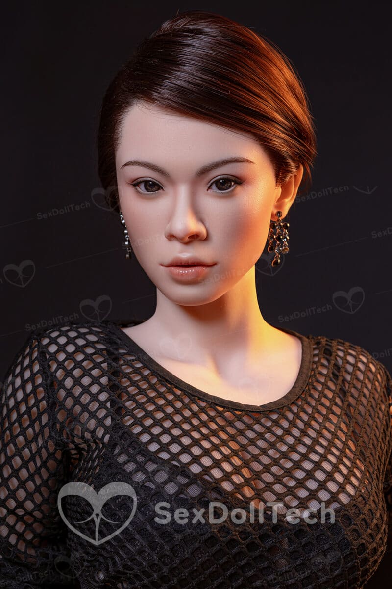 RIDMII Aidra 158cm/5ft18 Unique Design Silicone Medium Boobs Sex Doll TPE Body Adult Blowjob Sex Doll - Image 7