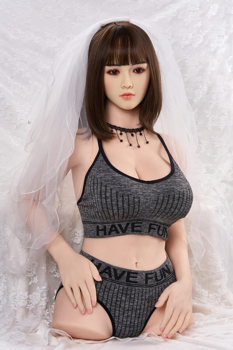 US Stock Lynel Realistic Half Body TPE Sex Doll Torso with Head Natural Skin Medium Boobs Torso Doll For Men