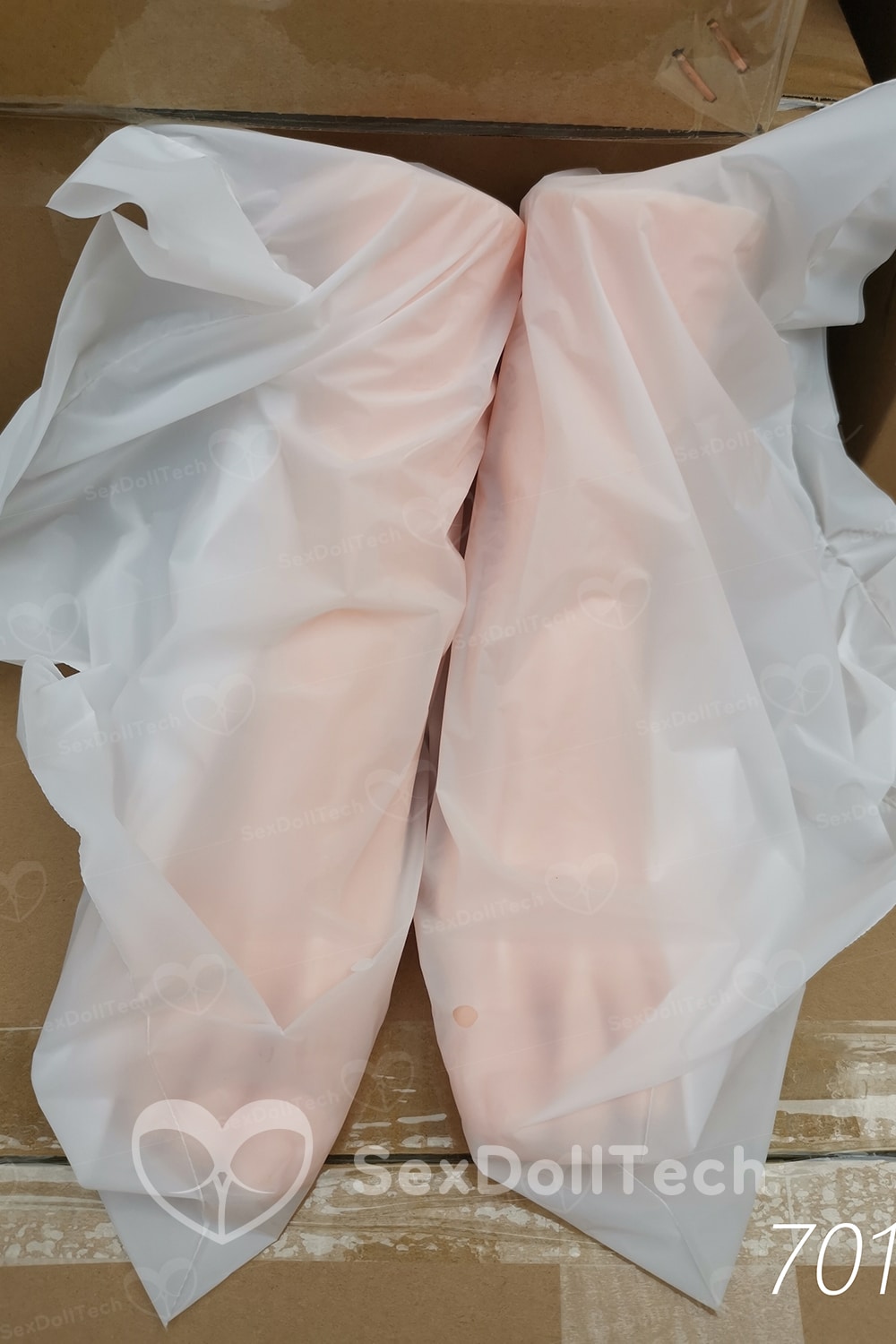 Real Life Full TPE Foot with Vagina Natural Skin Foot Fetishism Cheap Adult  Sex Toy For Man