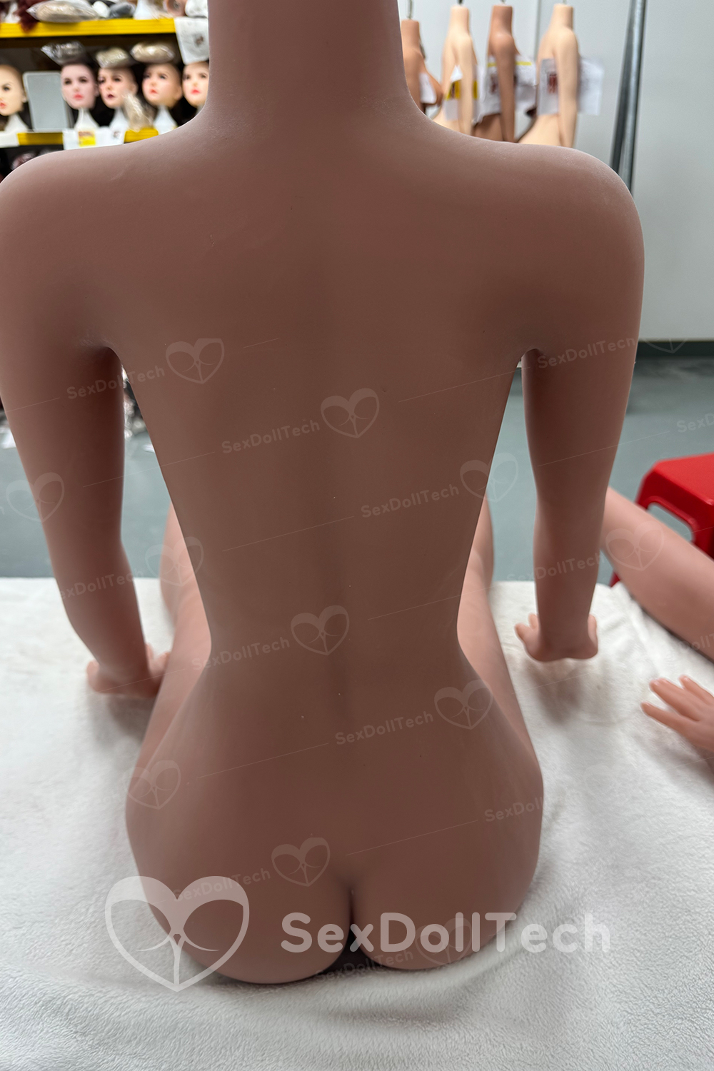 Jazilynn 157cm/5ft15 #149 Head Realistic Full TPE Red Hair Custom Cheap Sex Doll - Image 14