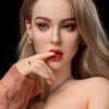 US Stock AMIEE Unique Design Suki 163cm/5ft35 SNK20 Oral Sex Doll Head Medium Boobs Adult Blonde Sex Doll