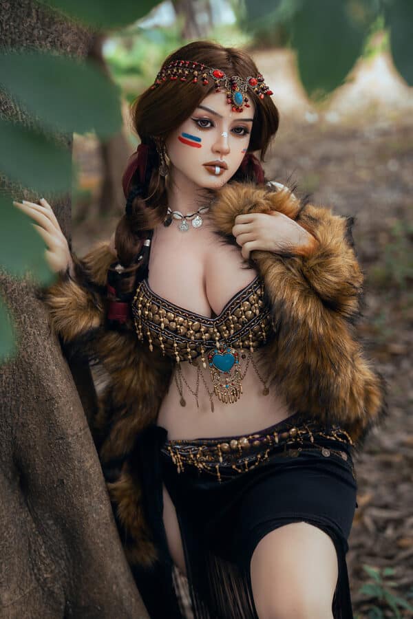 US Stock Zyhier 164cm/5ft38 S33 Head Realistic Full Silicone Sexy Wild Girl Adult Medium Boobs Sex Love Doll