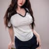 US Stock Phatima Plus 170cm/5ft58 #C47 Realistic Silicone Head TPE Body Adult Lesbian Sex Love Doll(Free 2ND Head)