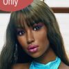 Lola Black Sexy Women Real Life TPE Sex Doll Head Only