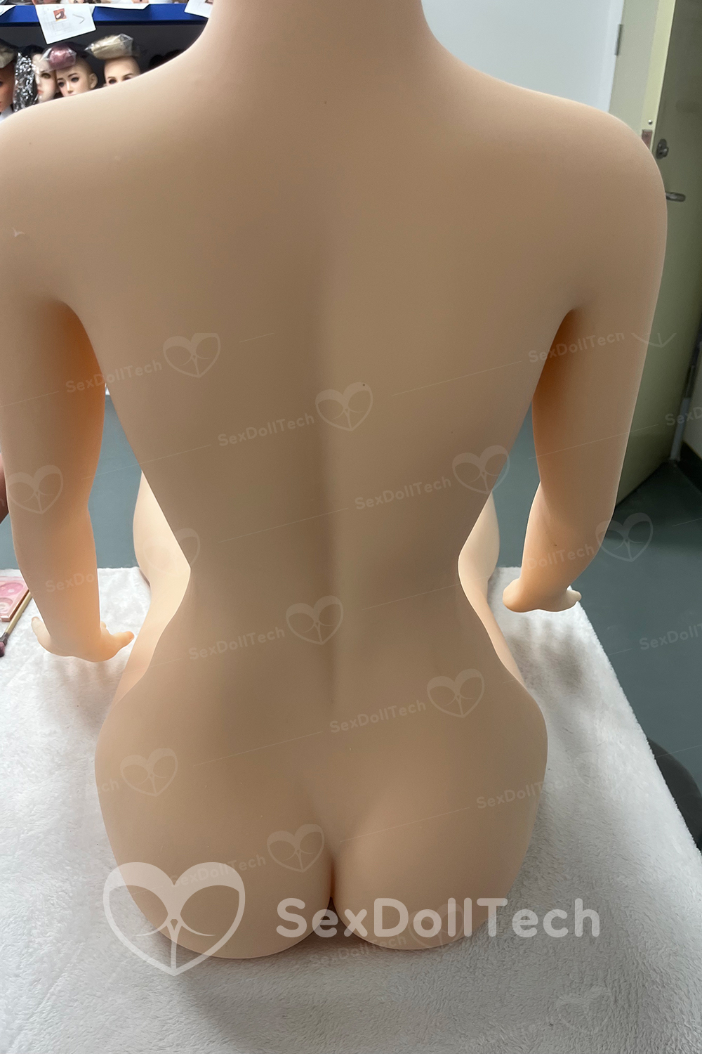 EU Stock - RIDMII Unique Design Janice 160cm/5ft25 M-K15 Silicone Head TPE Body Big Tits Adult Blowjob Sex Love Doll - Image 32