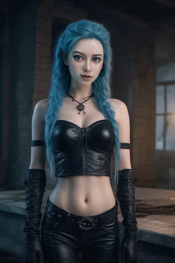 US Stock Jeriko 158cm/5ft18 S148 Head Silicone Head TPE Body Most Realistic Adult Medium Breasts Sex Doll(Free 2ND Head)