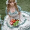 US Stock Glo 164cm/5ft38 317 Full Silicone Lovely Girl Big Boobs Realistic Full Size Sex Doll