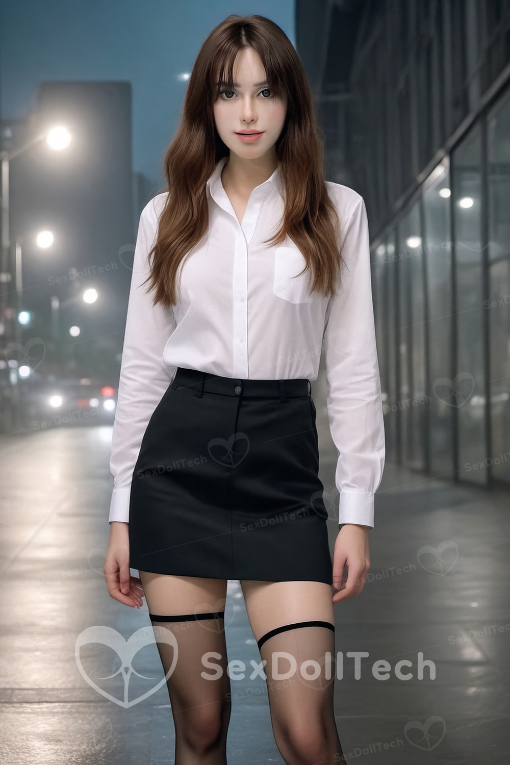 US Stock - Dupont 150cm/4ft92 K163 Silicone Head Small Tits TPE Body Adult Best Female Sex Doll - Image 10