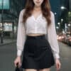 US Stock Dupont 150cm/4ft92 K163 Silicone Head Small Tits TPE Body Adult Best Female Sex Doll