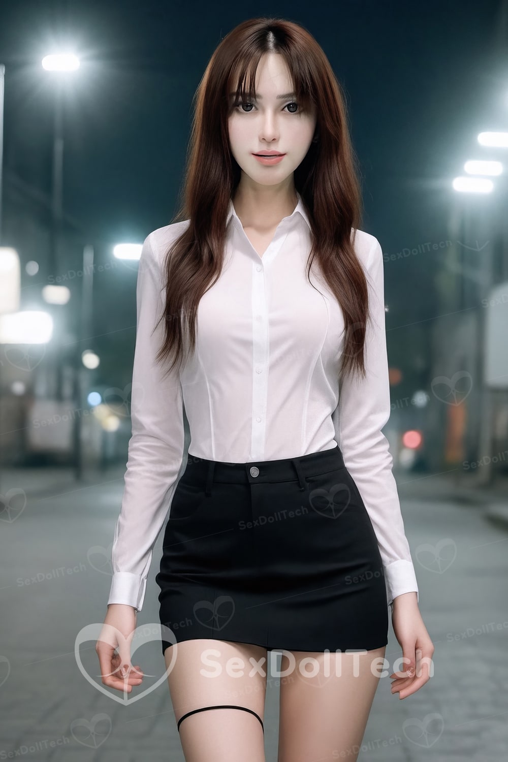 US Stock - Dupont 150cm/4ft92 K163 Silicone Head Small Tits TPE Body Adult Best Female Sex Doll - Image 9