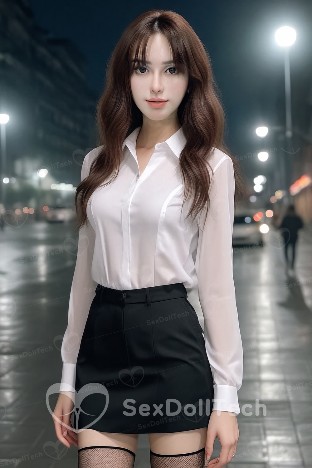 US Stock - Dupont 150cm/4ft92 K163 Silicone Head Small Tits TPE Body Adult Best Female Sex Doll - Image 8