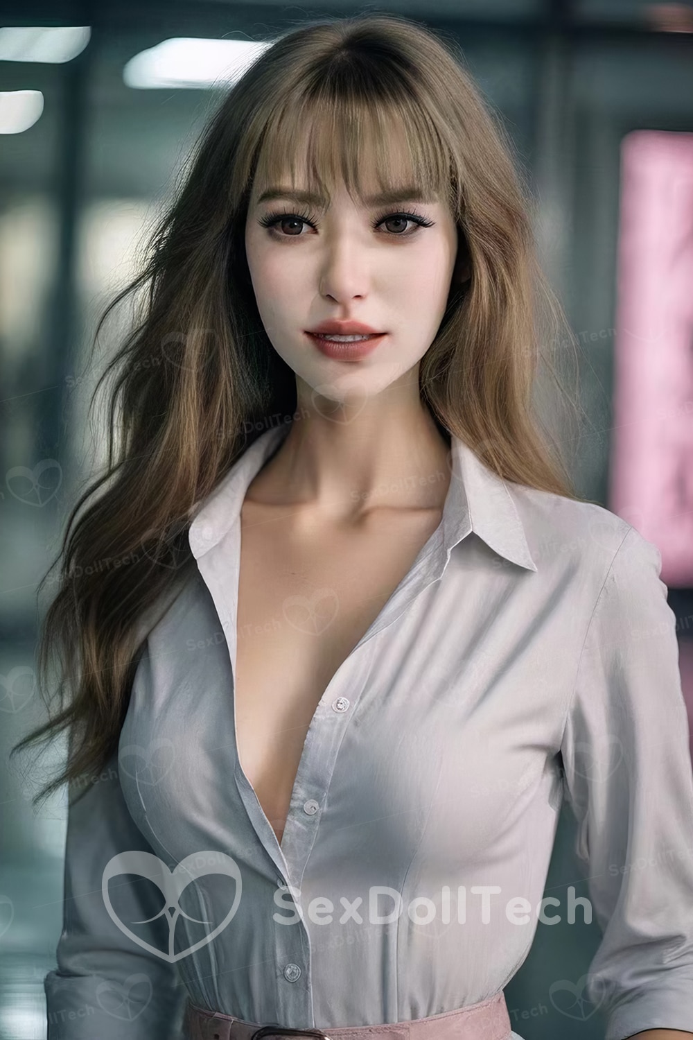 US Stock - Terry 150cm/4ft92 K162 Silicone Head TPE Body Small Breasts Silm Female Sex Doll For Men - Image 7